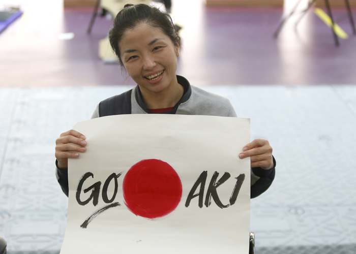 ロンドンパラリンピック　射撃　　田口亜希　　　　写真／竹見脩吾