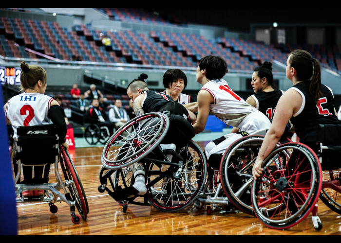 2024 IWBF 女子車いすバスケットボール最終予選　　　　写真／竹見脩吾