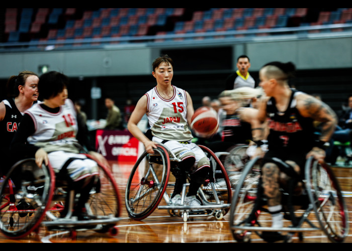 2024 IWBF 女子車いすバスケットボール最終予選　　　　写真／竹見脩吾