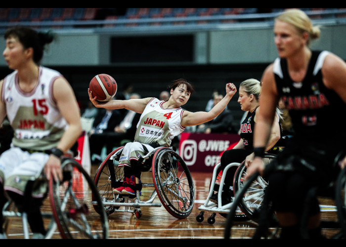 2024 IWBF 女子車いすバスケットボール最終予選　　　　写真／竹見脩吾