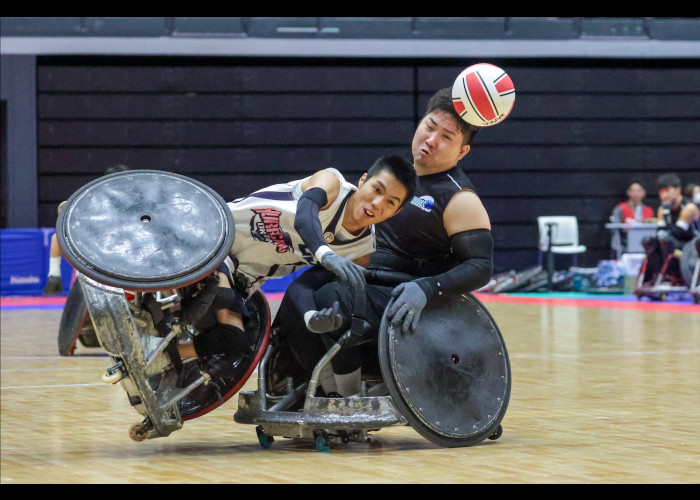 第 26 回 車いすラグビー日本 選手権大会　　　　写真／阿部 謙一郎