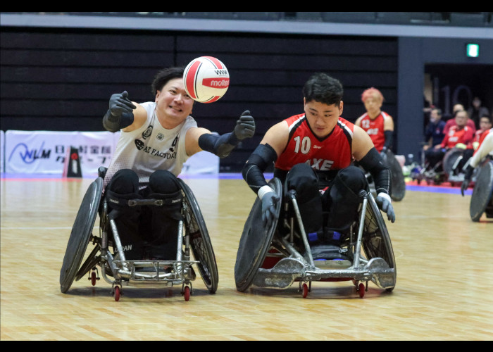 第 26 回 車いすラグビー日本 選手権大会　　　　写真／阿部 謙一郎