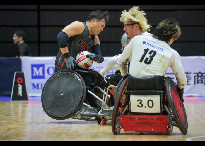 第 26 回 車いすラグビー日本 選手権大会　　　　写真／阿部 謙一郎