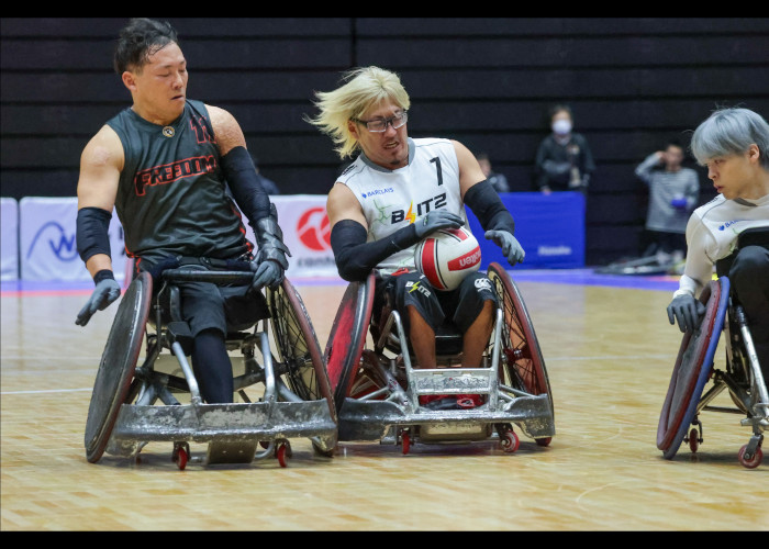 第 26 回 車いすラグビー日本 選手権大会　　　　写真／阿部 謙一郎