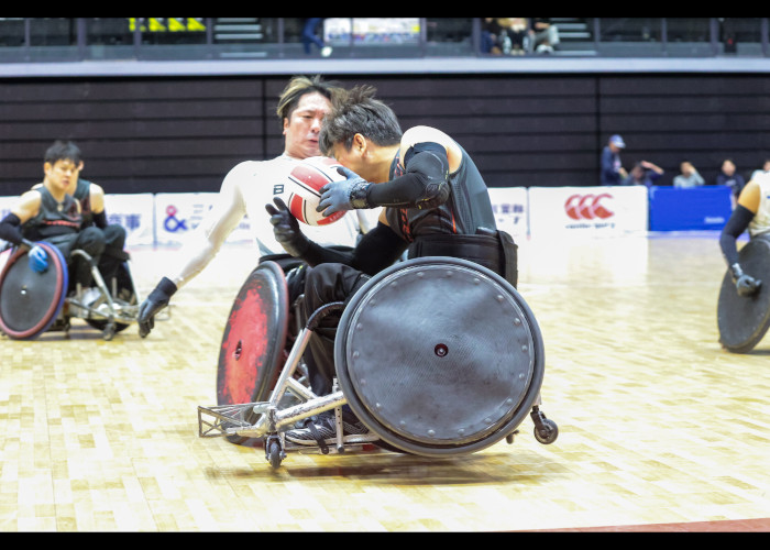 第 26 回 車いすラグビー日本 選手権大会　　　　写真／阿部 謙一郎