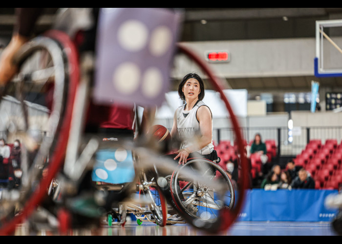 天皇杯 第50回記念日本車いすバスケットボール選手権大会　　　　写真／竹見脩吾