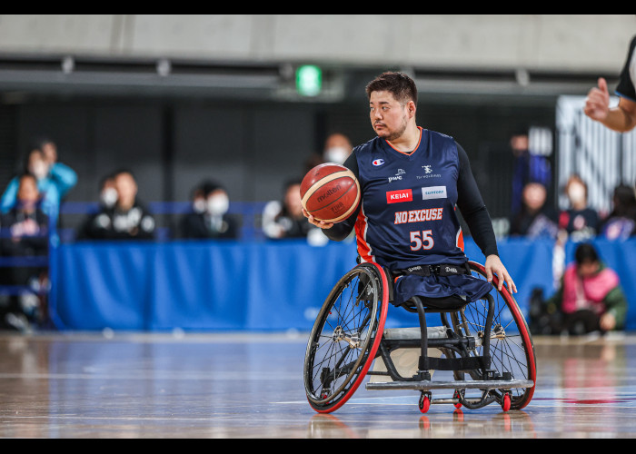 天皇杯 第50回記念日本車いすバスケットボール選手権大会　　　　写真／竹見脩吾