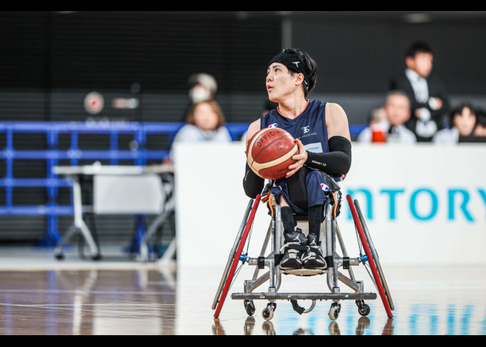 天皇杯 第50回記念日本車いすバスケットボール選手権大会　　　　写真／竹見脩吾