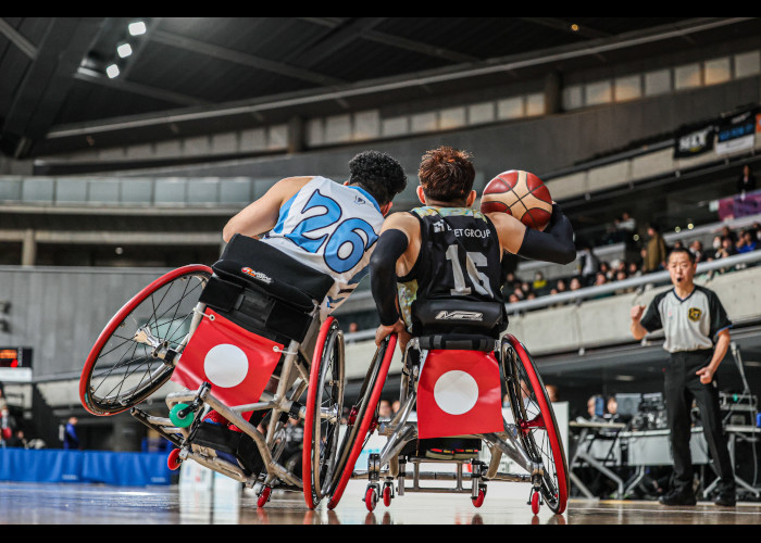 天皇杯 第50回記念日本車いすバスケットボール選手権大会　　　　写真／竹見脩吾