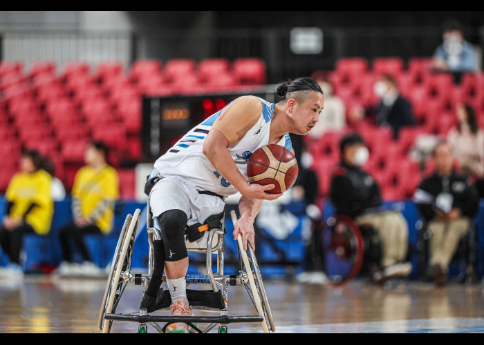 天皇杯 第50回記念日本車いすバスケットボール選手権大会　　　　写真／竹見脩吾