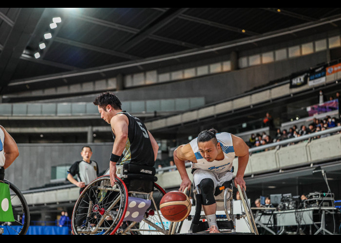 天皇杯 第50回記念日本車いすバスケットボール選手権大会　　　　写真／竹見脩吾