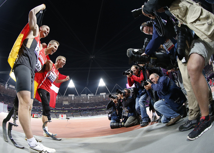 ロンドンパラリンピック　陸上競技　　　　写真／竹見脩吾