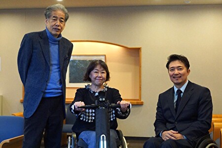 写真：左から二宮・伊藤・神村